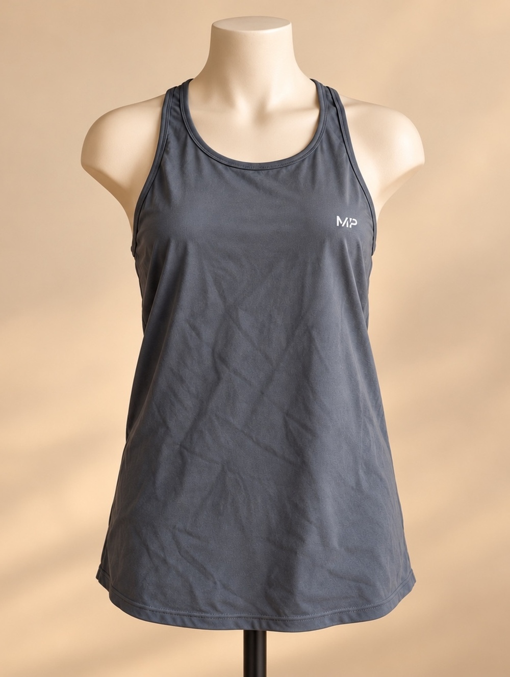 MP gray racerback athletic tank top size S